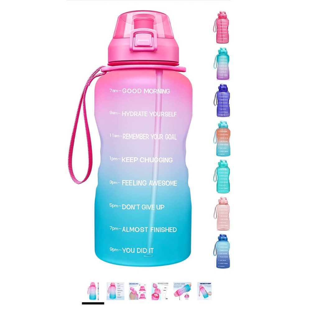 Gallon water bottle used once but was too big